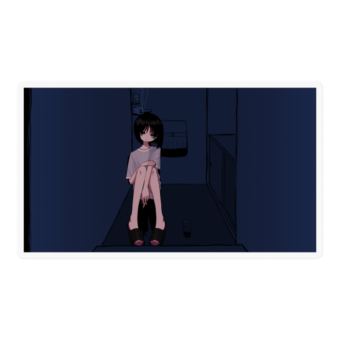 ステッカー - 100 x 100 (mm)