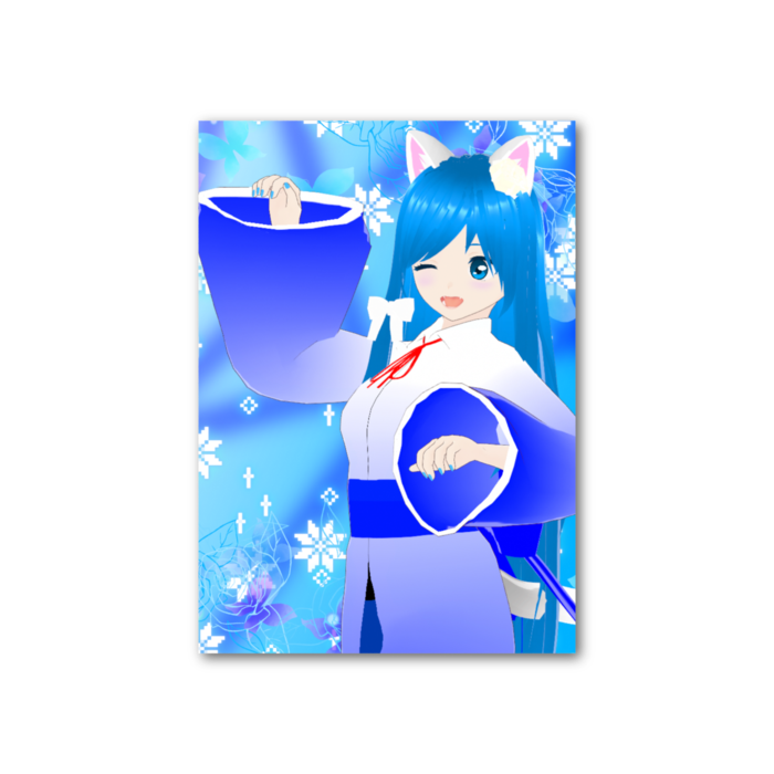 フォト風カード - 縦 - 両面