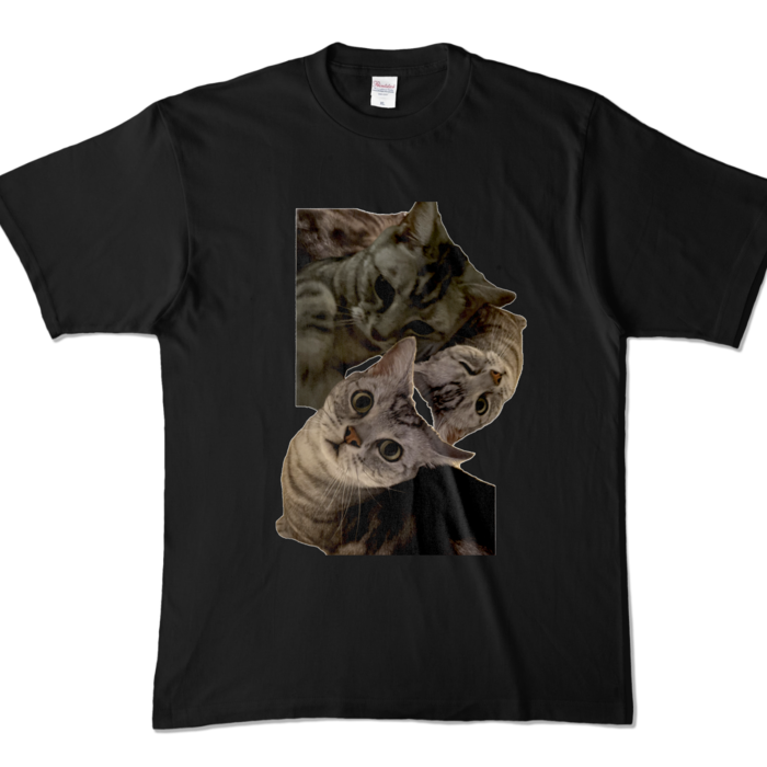 カラーTシャツ - XL - ブラック (濃色)