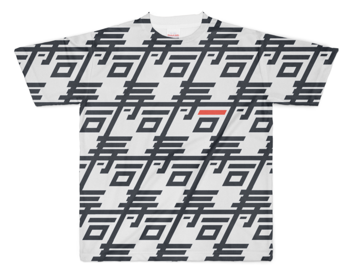 フルグラフィックTシャツ - XL - 正面印刷のみ
