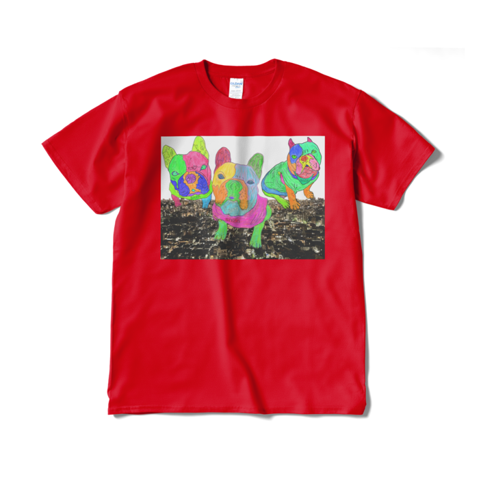 Tシャツ(短納期) - XL - レッド