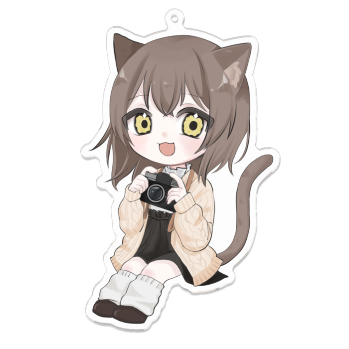 アクリルキーホルダー - 100 x 100 (mm)