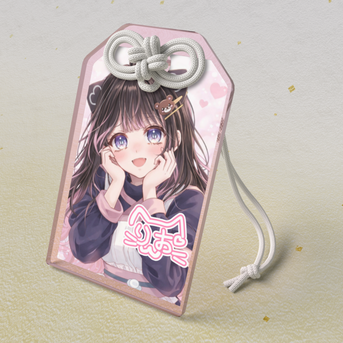 アクリルお守り - 50 × 80mm