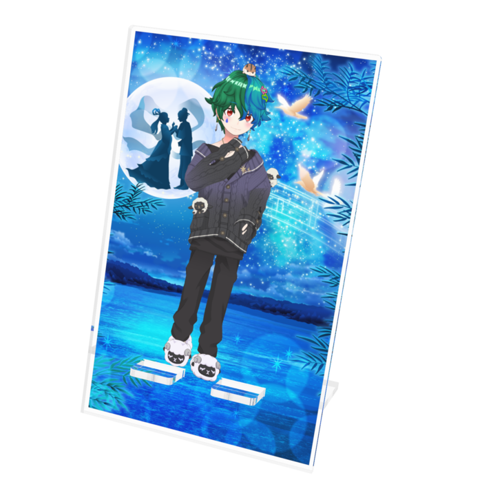 アクリルスマホスタンド - 100x160mm