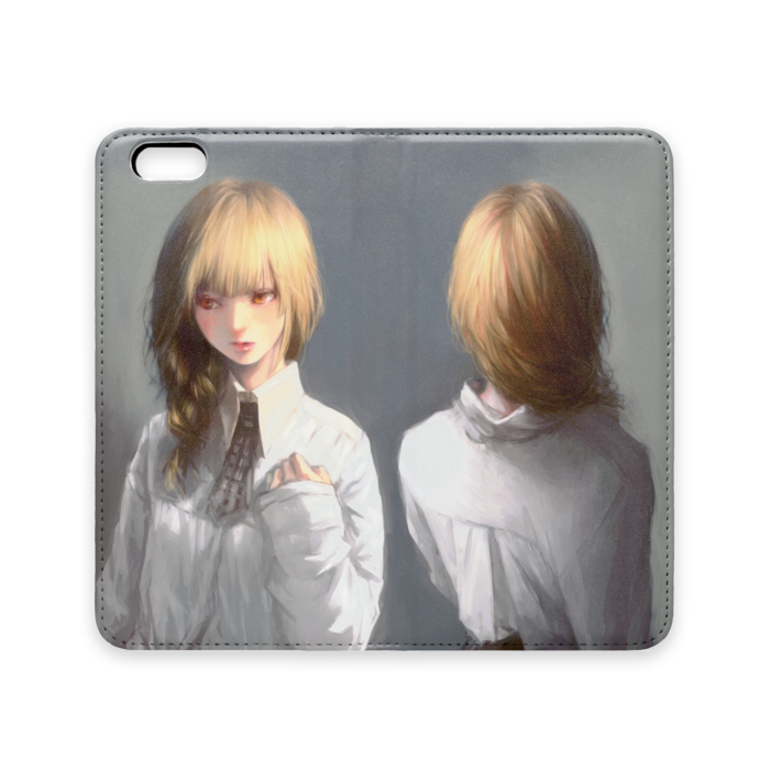 手帳型iPhoneケース(ベルトなし) - iPhone 6 Plus / 6s Plus - ストラップ穴 なし