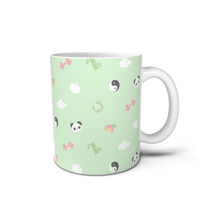 マグカップ - 直径 8cm / 高さ 9.5cm
