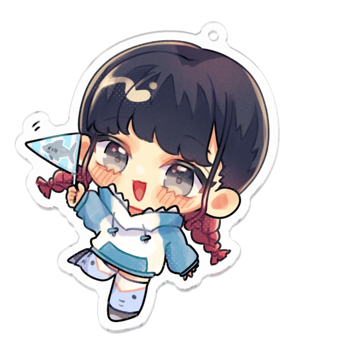 アクリルキーホルダー - 70 x 70 (mm)