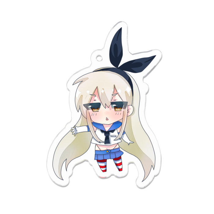 アクリルキーホルダー - 70 x 70 (mm)