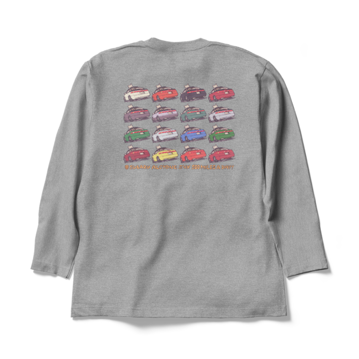 ロングスリーブTシャツ - XL - 杢グレー