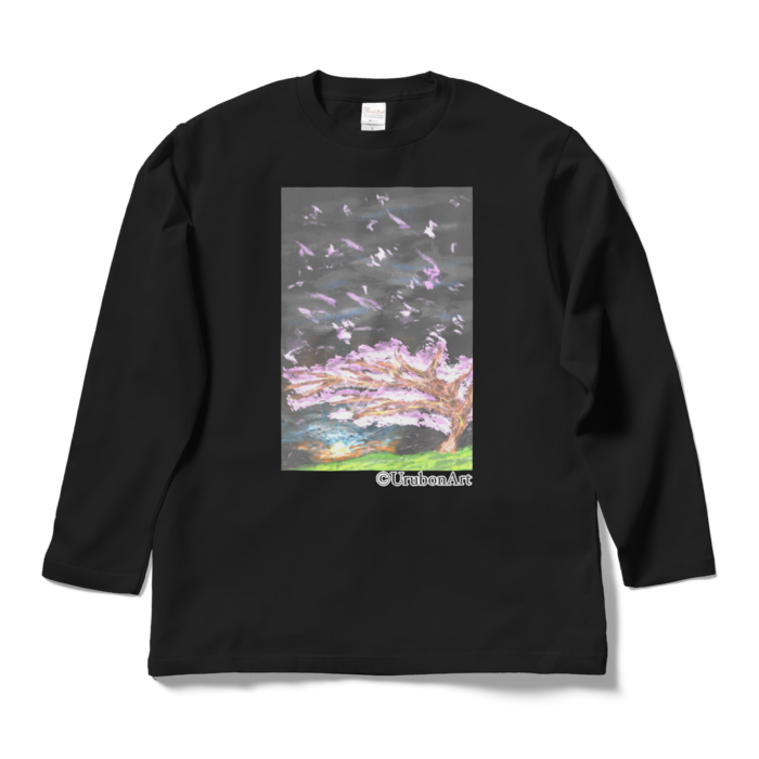 ロングスリーブTシャツ - L - ブラック