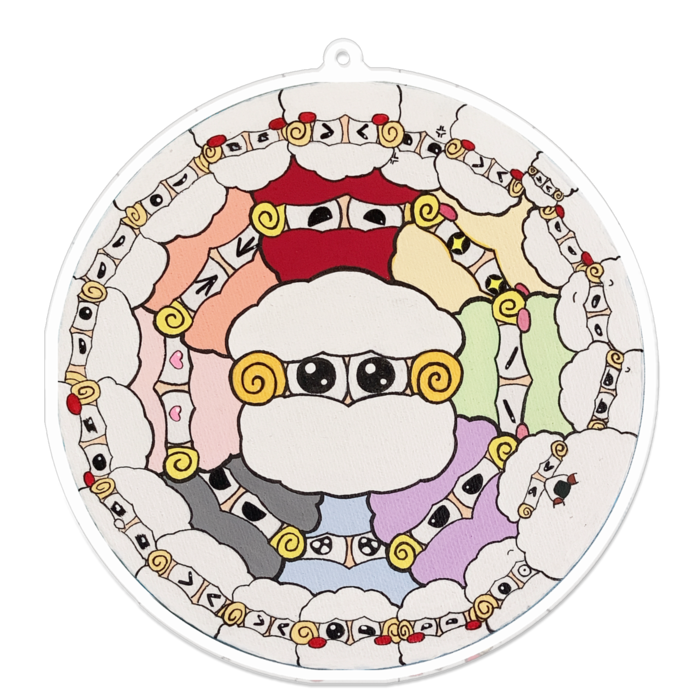 アクリルキーホルダー - 100 x 100 (mm)(1)