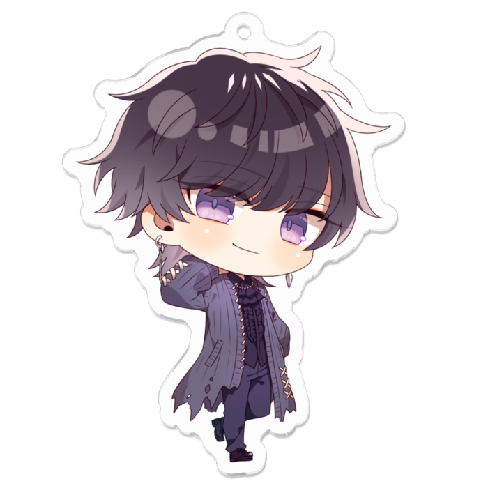 アクリルキーホルダー - 70 x 70 (mm)