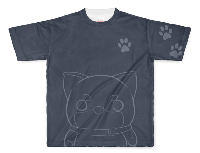 フルグラフィックTシャツ - L - 両面印刷