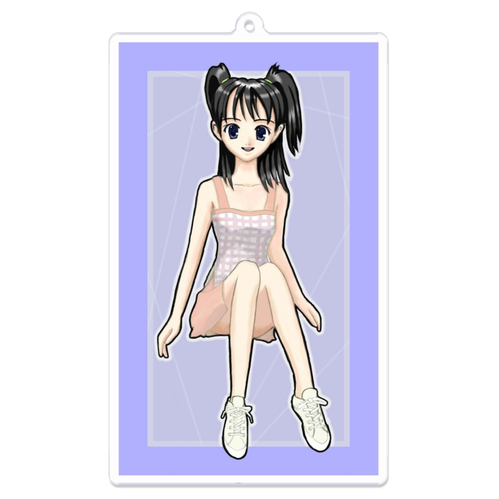 アクリルキーホルダー - 100 x 100 (mm)