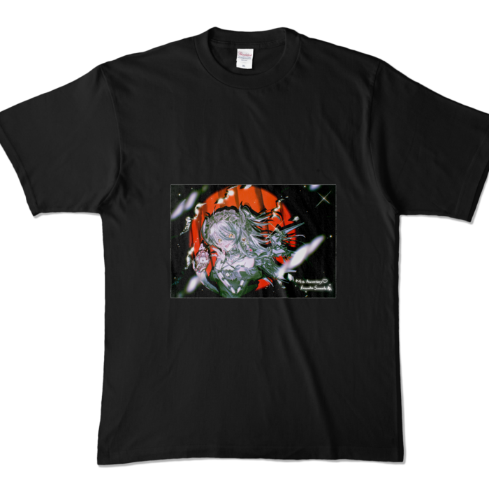 カラーTシャツ - XL - ブラック (濃色)