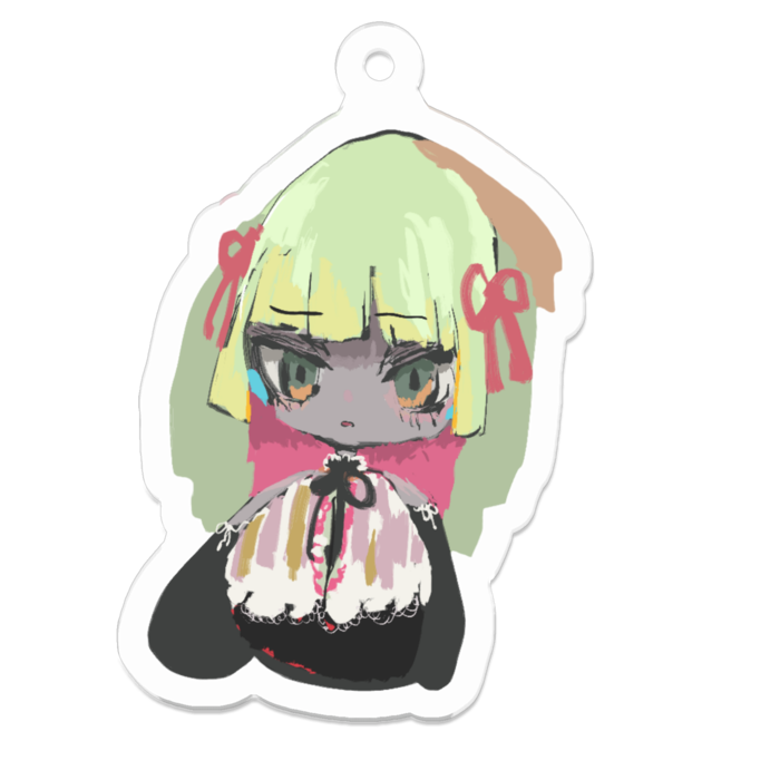 アクリルキーホルダー - 50 x 50 (mm)