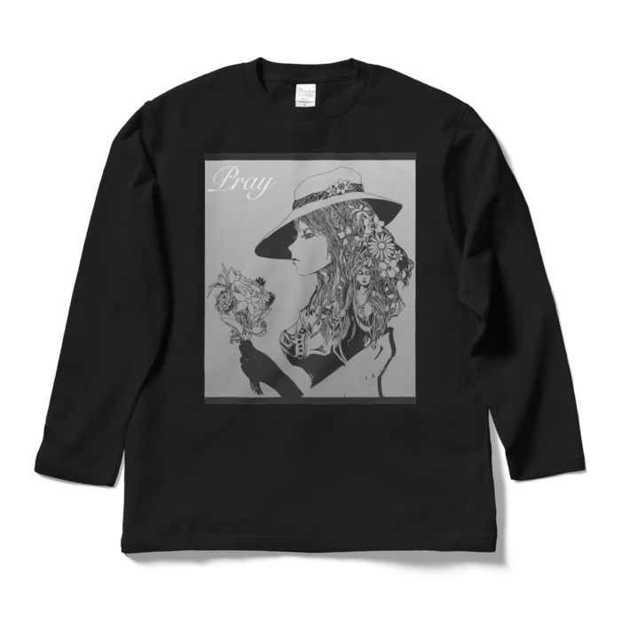 ロングスリーブTシャツ - L - ブラック