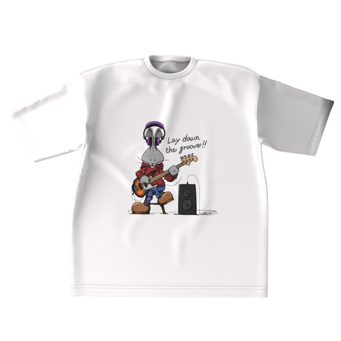 ビッグシルエットTシャツ - XL - 正面(1)