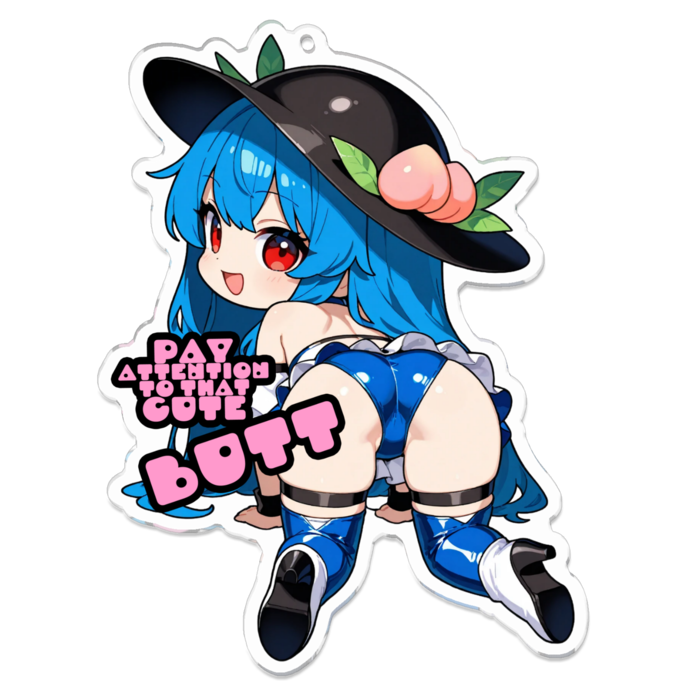 アクリルキーホルダー - 100 x 100 (mm)