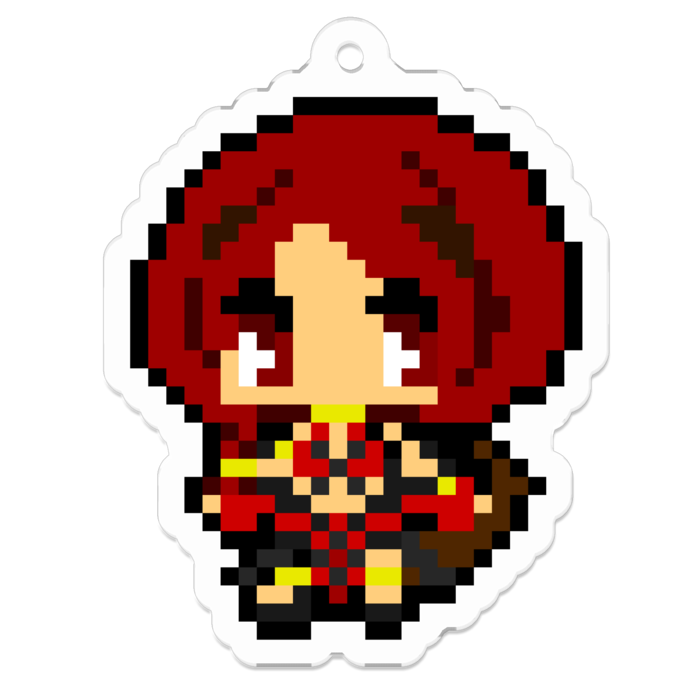 アクリルキーホルダー(コーティング) - 50 x 50 (mm)