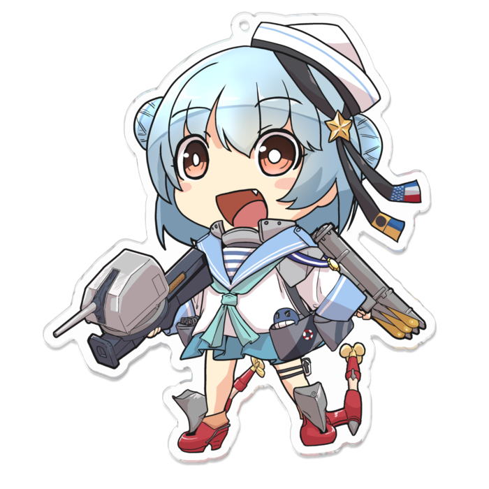 アクリルキーホルダー - 100 x 100 (mm)