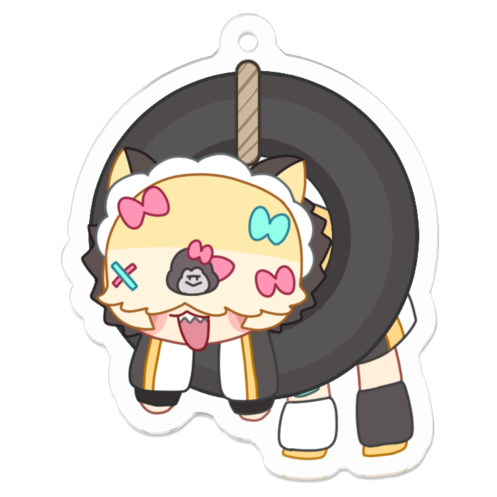 アクリルキーホルダー - 50 x 50 (mm)