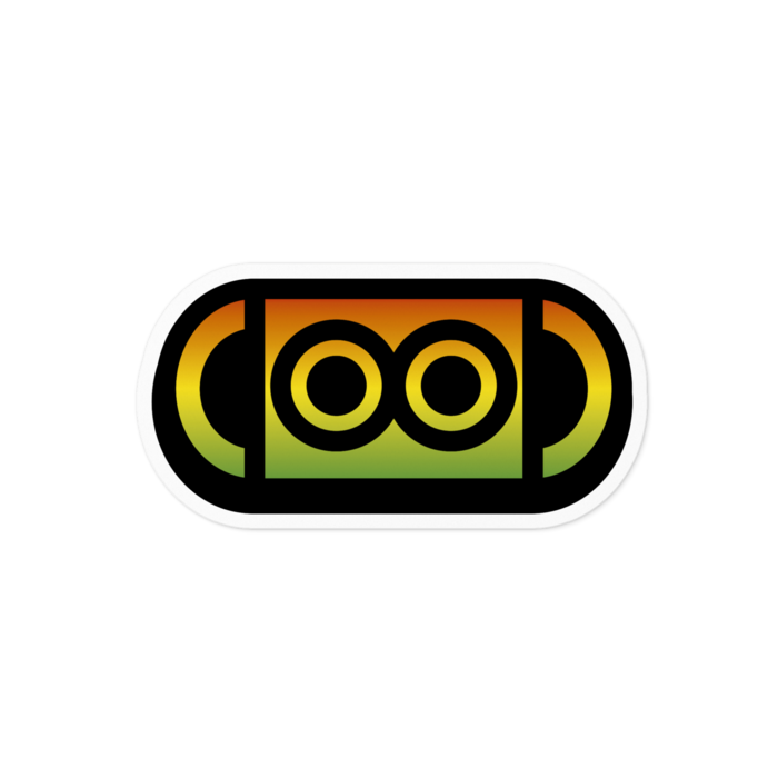 ステッカー - 100 x 100 (mm)