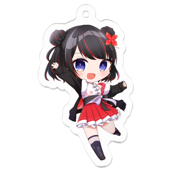 アクリルキーホルダー - 50 x 50 (mm)