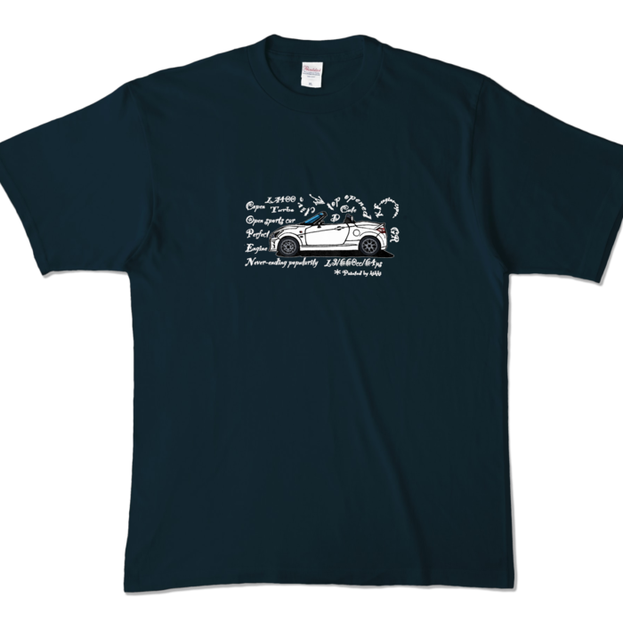 カラーTシャツ - XL - ネイビー (濃色)