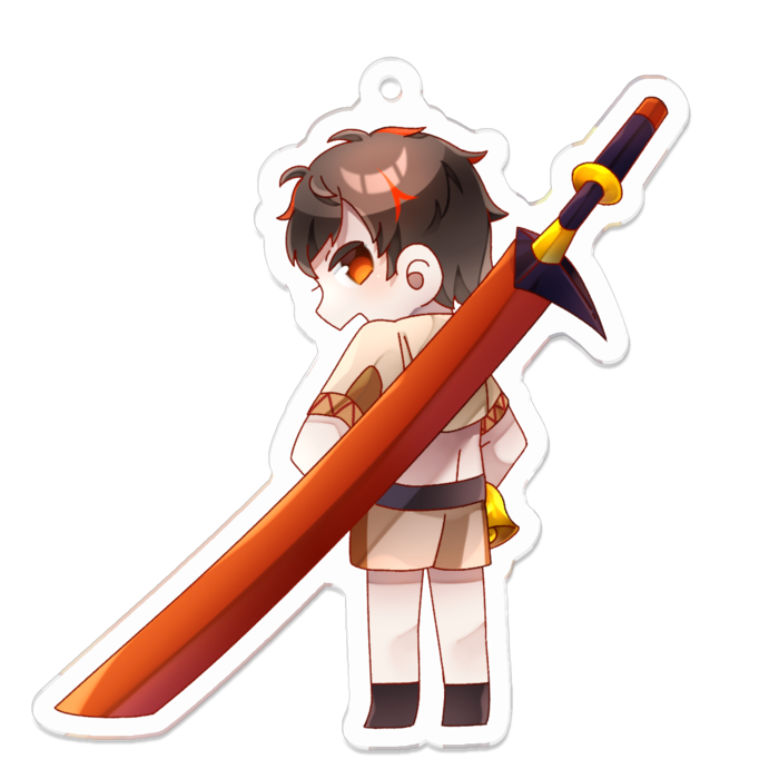 アクリルキーホルダー - 70 x 70 (mm)