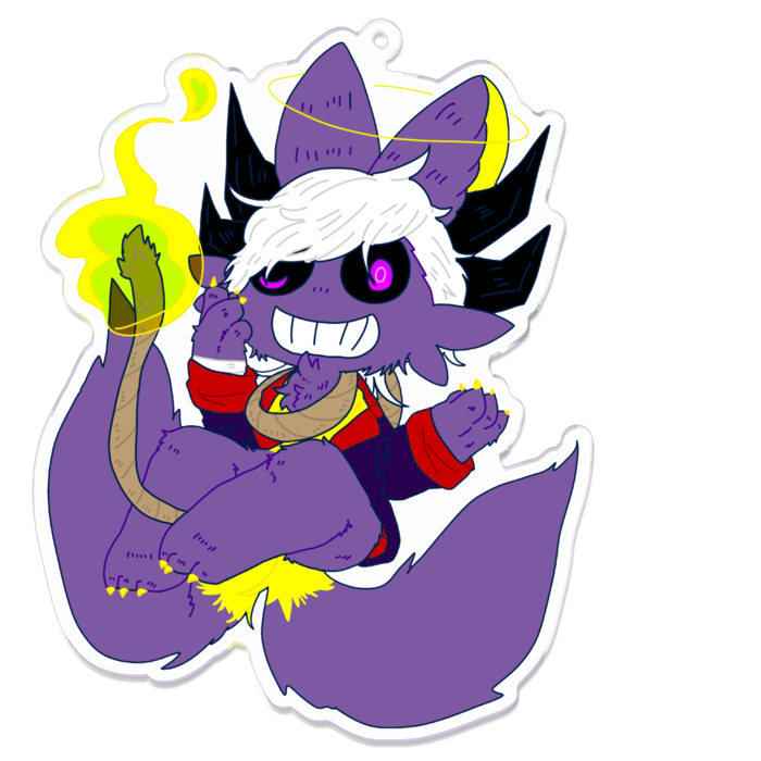 アクリルキーホルダー - 100 x 100 (mm)