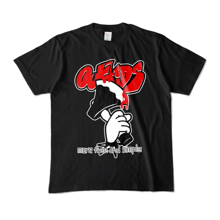 カラーTシャツ - M - ブラック (濃色)