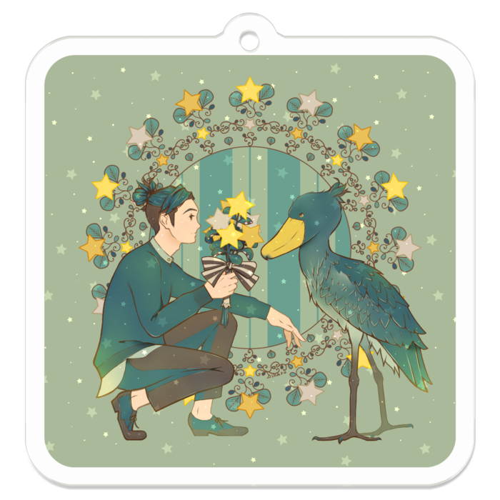 アクリルキーホルダー - 50 x 50 (mm)