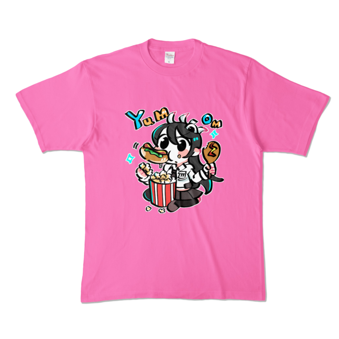 カラーTシャツ - XL - ピンク (濃色)