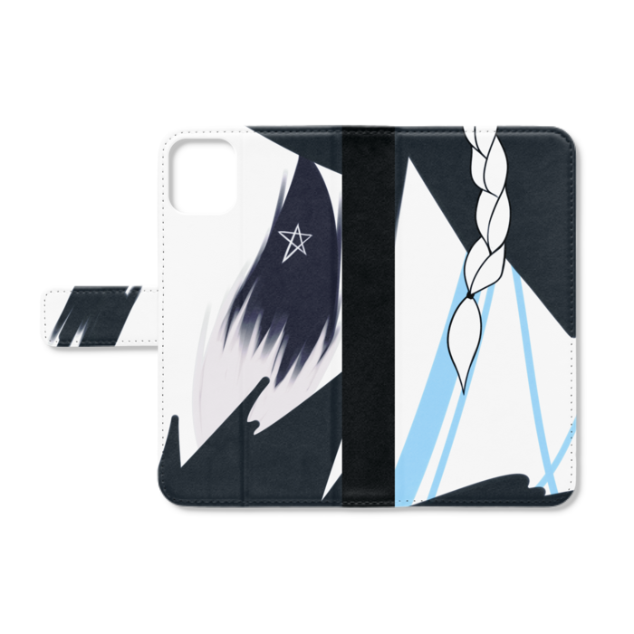 手帳型iPhoneケース - iPhone11ProMax - ストラップ穴 なし