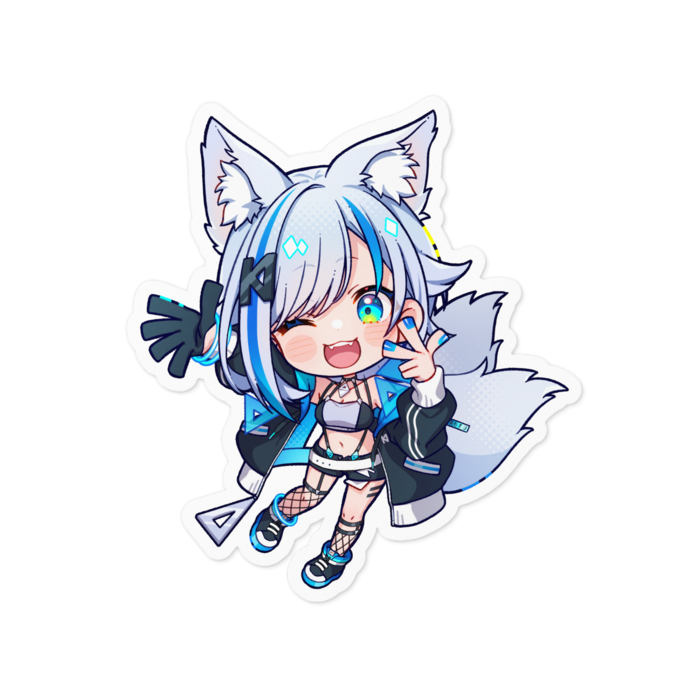 ステッカー - 100 x 100 (mm)