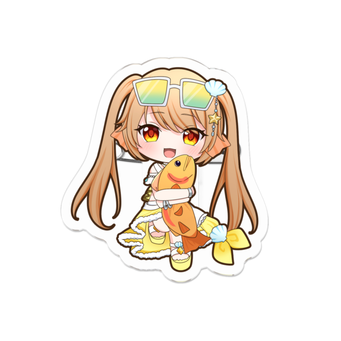 アクリルバッジ - 50 x 50 (mm)