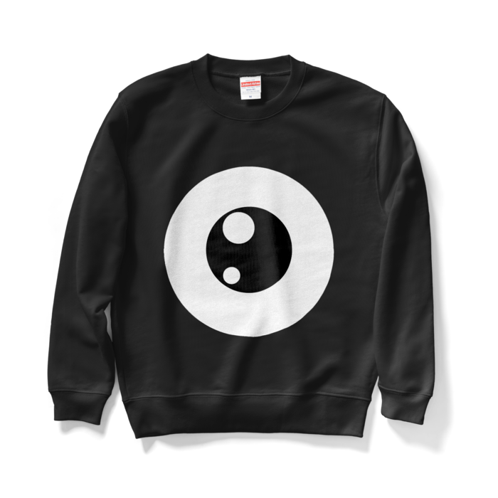 めだまスウェット - M - ブラック