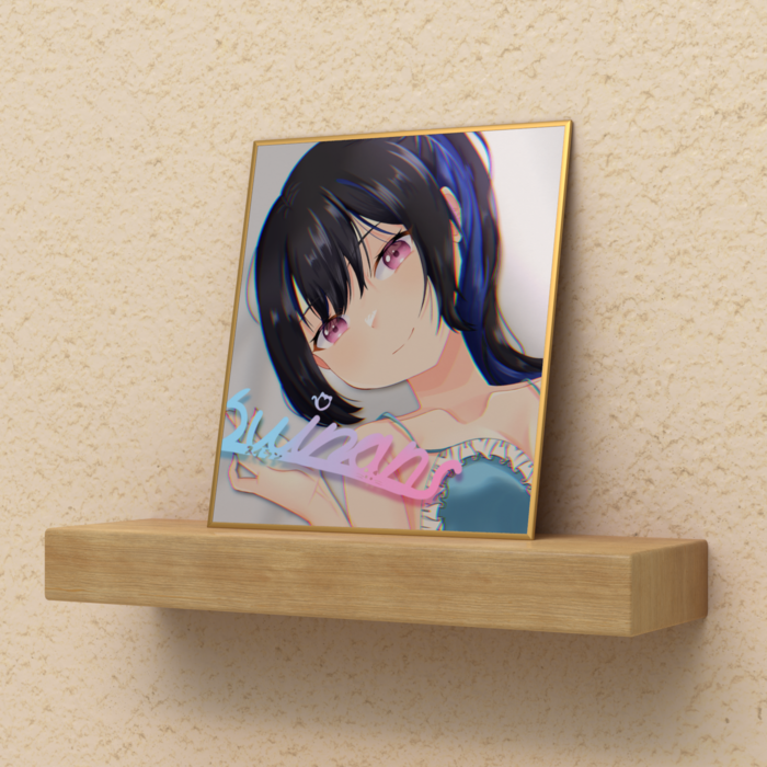 色紙 - ミニ（H135 × W120mm）