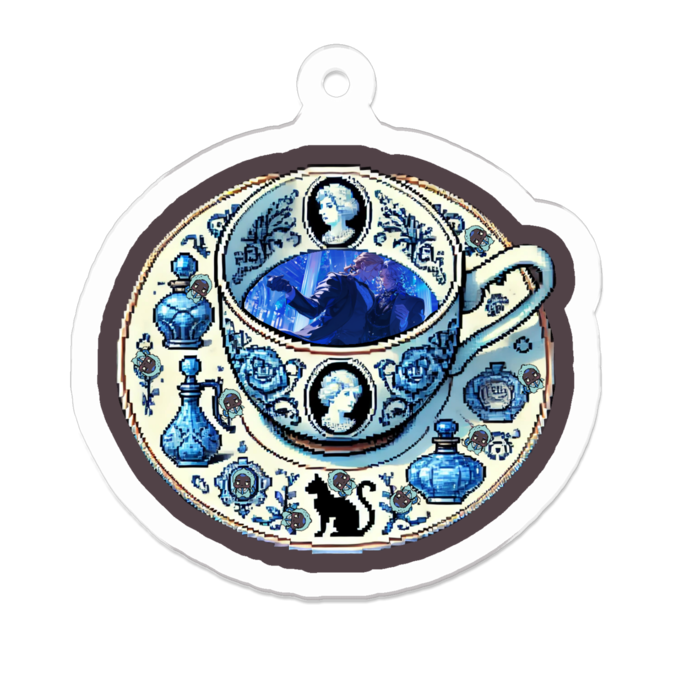 アクリルキーホルダー - 50 x 50 (mm)