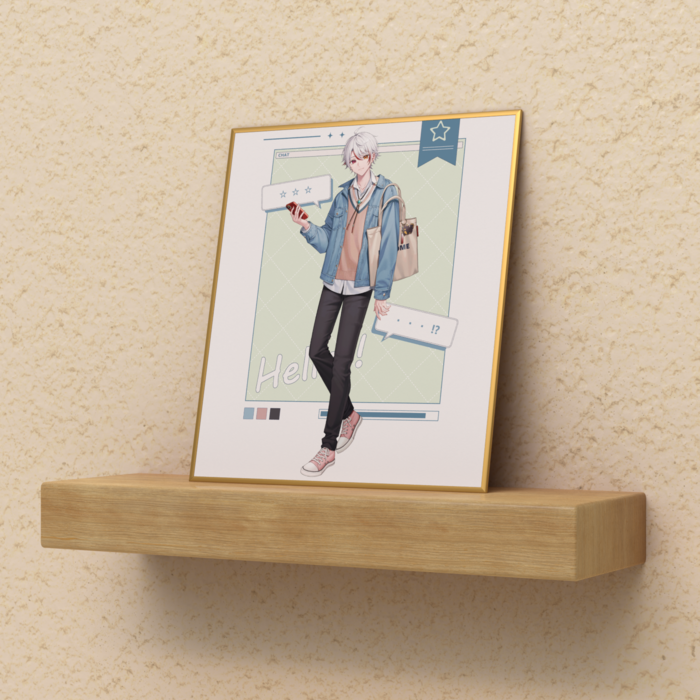 色紙 - ミニ（H135 × W120mm）