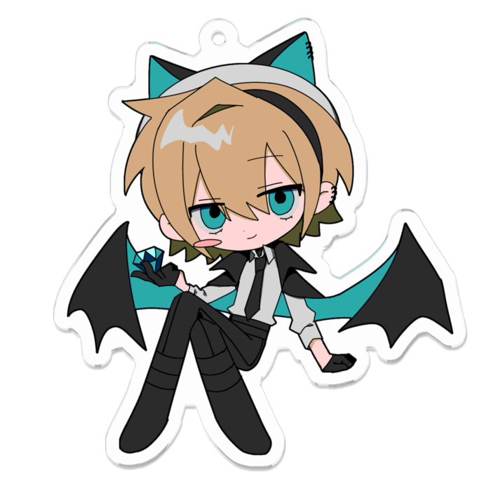 アクリルキーホルダー - 70 x 70 (mm)