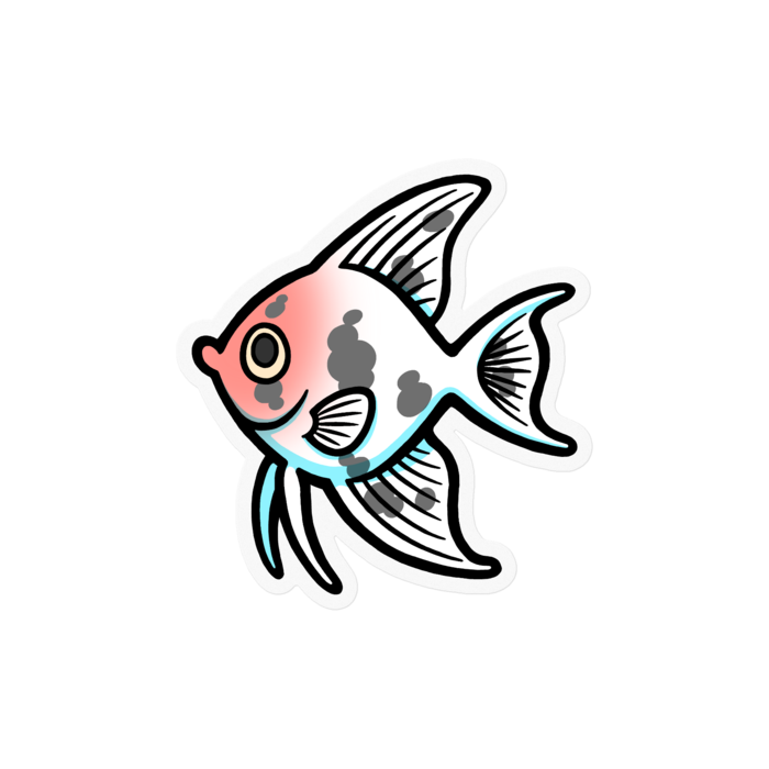 トリカラー（クリアステッカー）