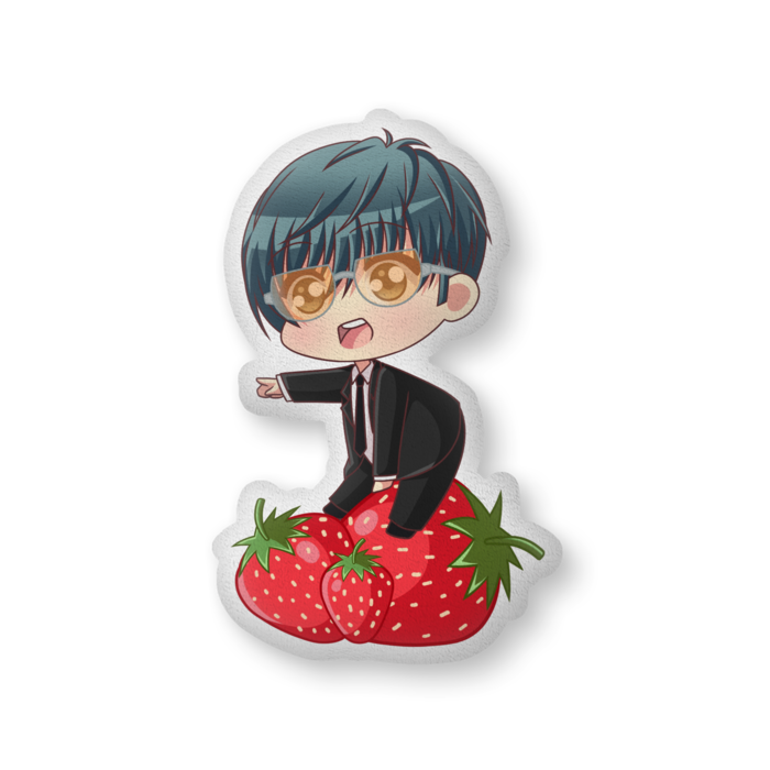 ジェシー ふかふかクッション - 大（H86×W61cm） - 片面