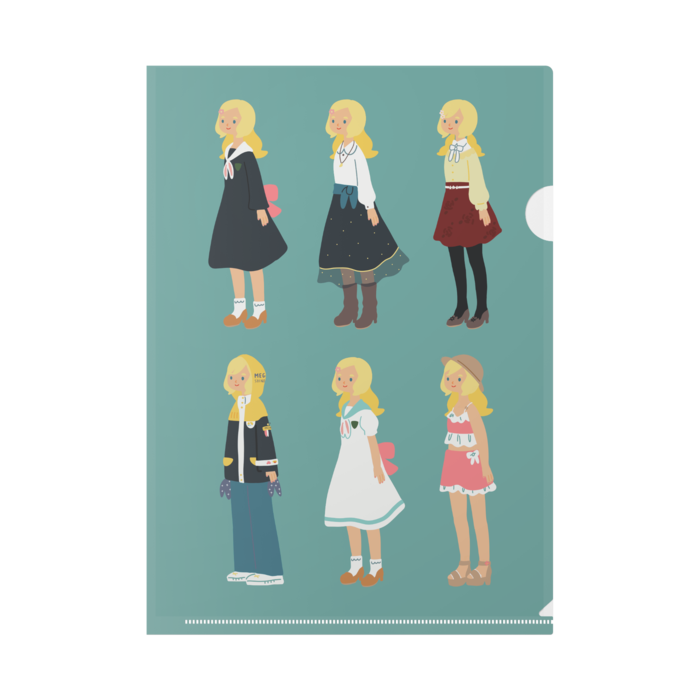 クリアファイル - A4