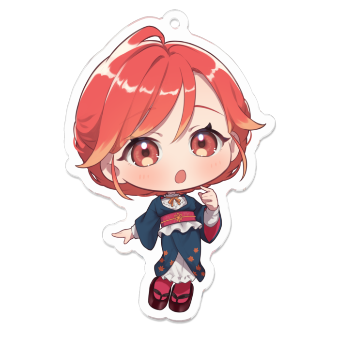 アクリルキーホルダー - 70 x 70 (mm)