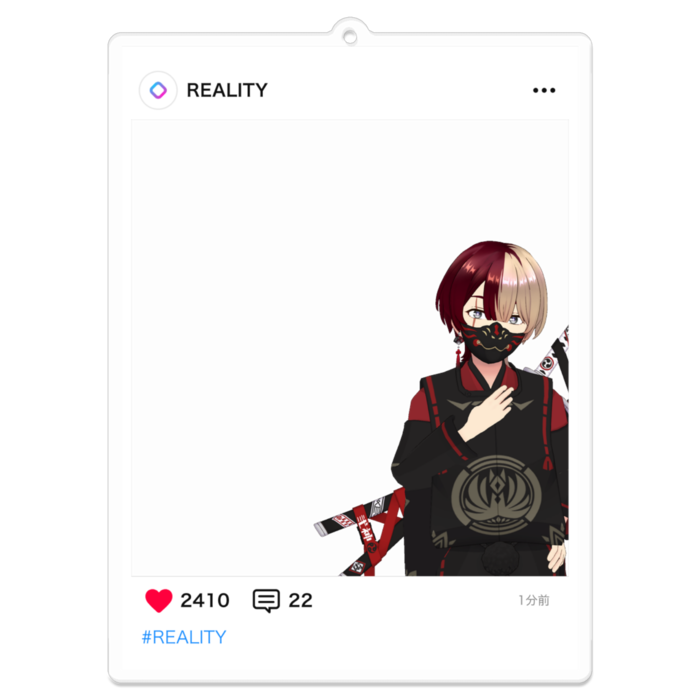 アクリルキーホルダー - 100 x 100 (mm)