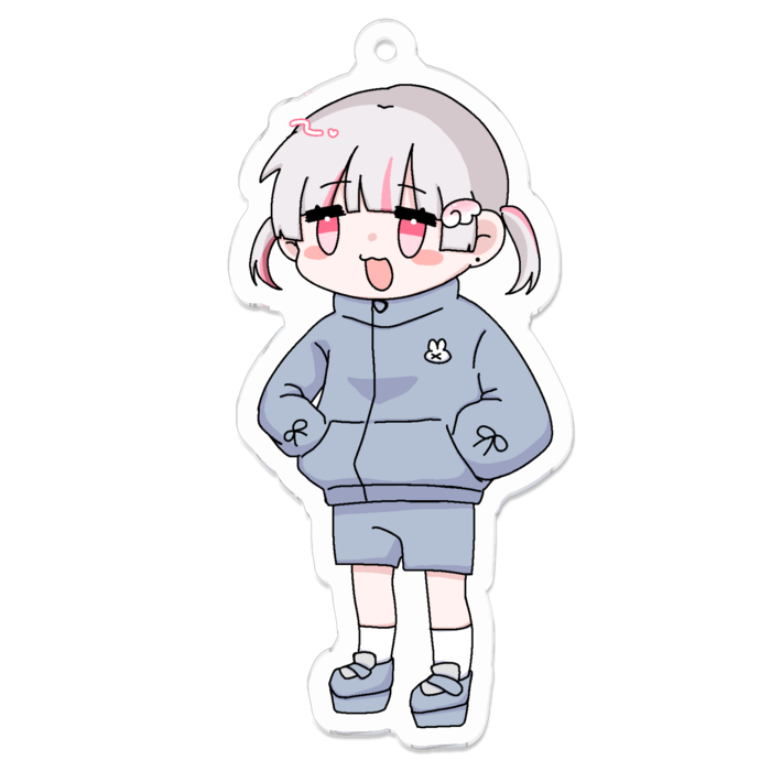 アクリルキーホルダー - 70 x 70 (mm)