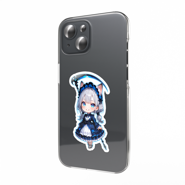 スマホステッカー - 縦　ちょい大きめニャ