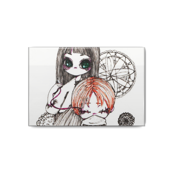 缶バッジ - 80x54mm